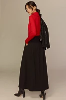 The Avery Pleated Maxi Skirt by Maeve