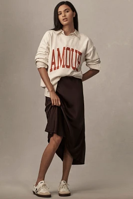 The Tilda Midi Slip Skirt