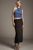 The Tilda Midi Slip Skirt