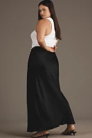 The Tilda Maxi Slip Skirt: Side Slit Edition