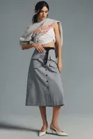 Mare x Anthropologie Utility Midi Skirt