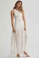Mare x Anthropologie Sheer Lace Skirt