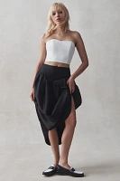 Mare x Anthropologie Basque-Waist Maxi Skirt