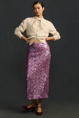 Endless Rose Sequin Maxi Skirt