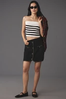 SUNCOO Fanila Knit Mini Skirt