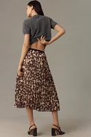 Sanctuary Pleated Midi Skirt