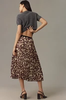 Sanctuary Pleated Midi Skirt