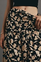Sanctuary Better Together Smocked Midi Skirt
