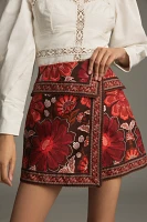 Farm Rio Gigi Tapestry Mini Skirt