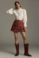 Farm Rio Gigi Tapestry Mini Skirt