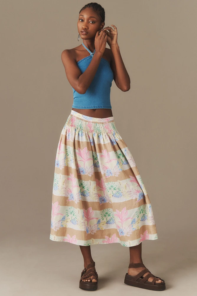 Hunter Bell Fallon Midi Skirt