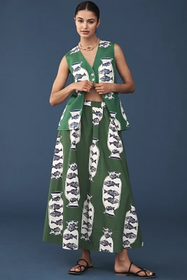 Hunter Bell Tatum Midi Skirt