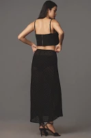 The Tilda Maxi Slip Skirt: Sheer Edition