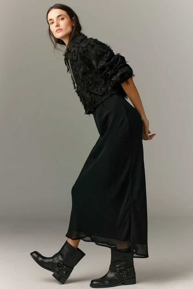 The Tilda Maxi Slip Skirt: Chiffon Edition