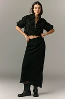 The Tilda Maxi Slip Skirt: Chiffon Edition