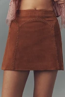 Retrofete Juana Suede Mini Skirt