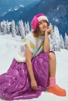 Maeve Ski Puffer Maxi Skirt