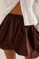 By Anthropologie Mini Bubble-Hem Skirt