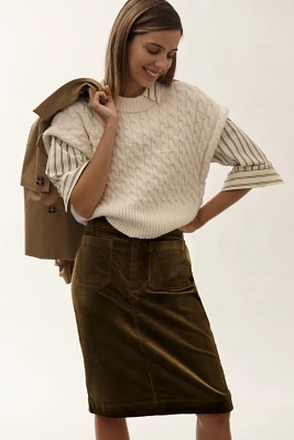 The Colette Skirt by Maeve: Corduroy Edition