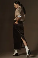 The Colette Corduroy Maxi Skirt by Maeve