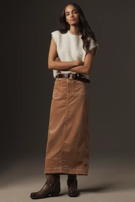 The Colette Skirt by Maeve: Corduroy Maxi Edition