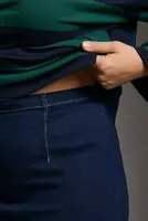Pilcro Ultra Slim Denim Midi Skirt