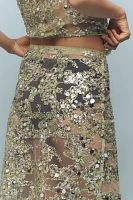 Baum und Pferdgarten Shania Sequin Sheer Midi Skirt