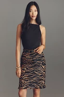 Baum und Pferdgarten Smilla Tie-Belt Zebra Knee-Length Pencil Skirt