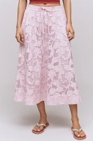 Essentiel Antwerp Heast Lace Midi Skirt