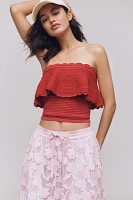 Essentiel Antwerp Heast Lace Midi Skirt