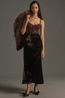 The Tilda Maxi Slip Skirt: Velvet Edition