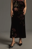 The Tilda Maxi Slip Skirt: Velvet Edition