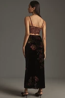 The Tilda Maxi Slip Skirt: Velvet Edition