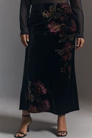 The Tilda Maxi Slip Skirt: Velvet Edition