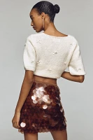 Maeve Sequin Mini Skirt