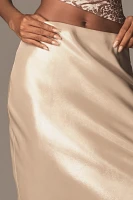 The Tilda Maxi Slip Skirt: Shine Edition