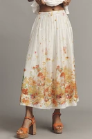 Derek Lam 10 Crosby Alexia Organza Pleated Skirt