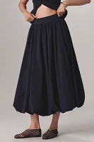 Extro&Vert Lily Bubble Hem Midi Skirt