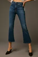 AG Farrah High-Rise Crop Bootcut Jeans