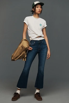 AG Farrah High-Rise Crop Bootcut Jeans