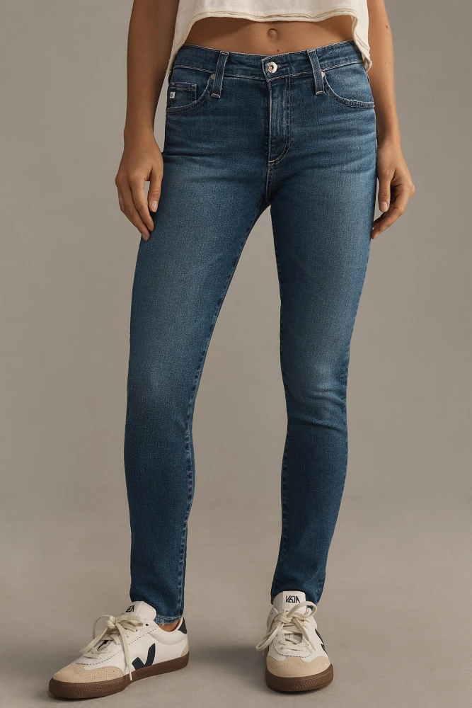 AG Farrah High-Rise Skinny Ankle Jeans