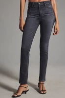 AG Mari High-Rise Straight-Leg Jeans