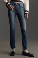 AG Mari High-Rise Straight-Leg Jeans