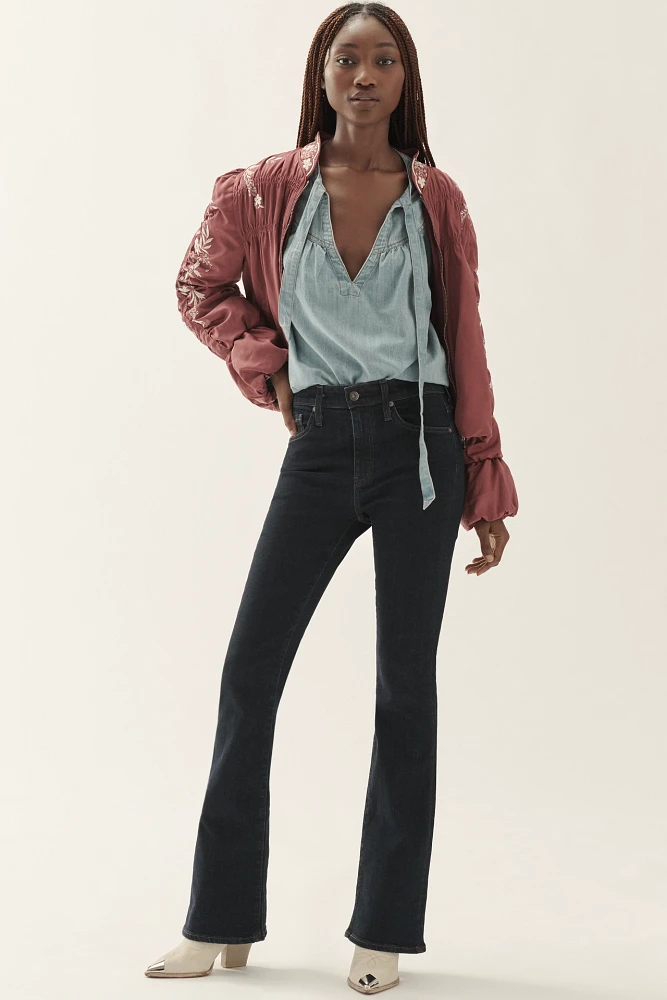 AG Farrah Mid-Rise Bootcut Jeans