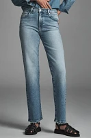 AG Brinley High-Rise Straight-Leg Jeans