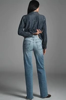 AG Kora High-Rise Wide-Leg Jeans