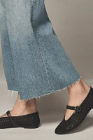 AG Stella High-Rise Wide-Leg Ankle-Fray Cropped Jeans