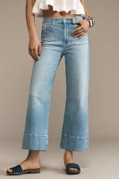 AG Saige High-Rise Wide-Leg Crop Jeans