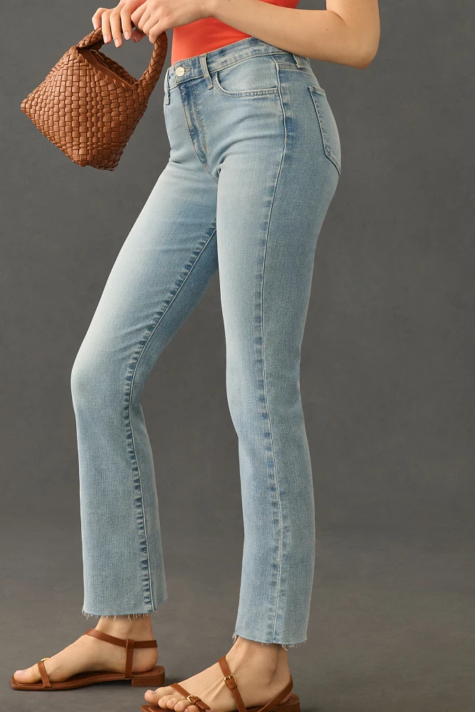 Joe's Jeans Callie High-Rise Raw-Hem Bootcut