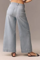 Joe's Jeans The Addison Tie-Waist High-Rise Wide-Leg